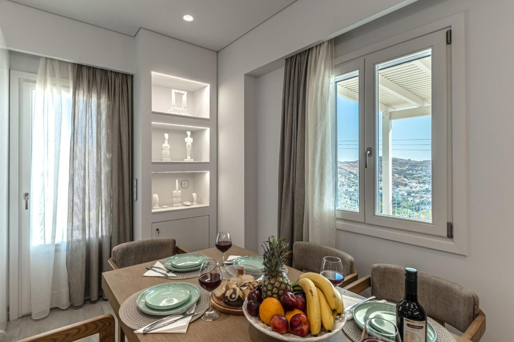 Pantiki Luxury Suite Naxos Melanes ภายนอก รูปภาพ