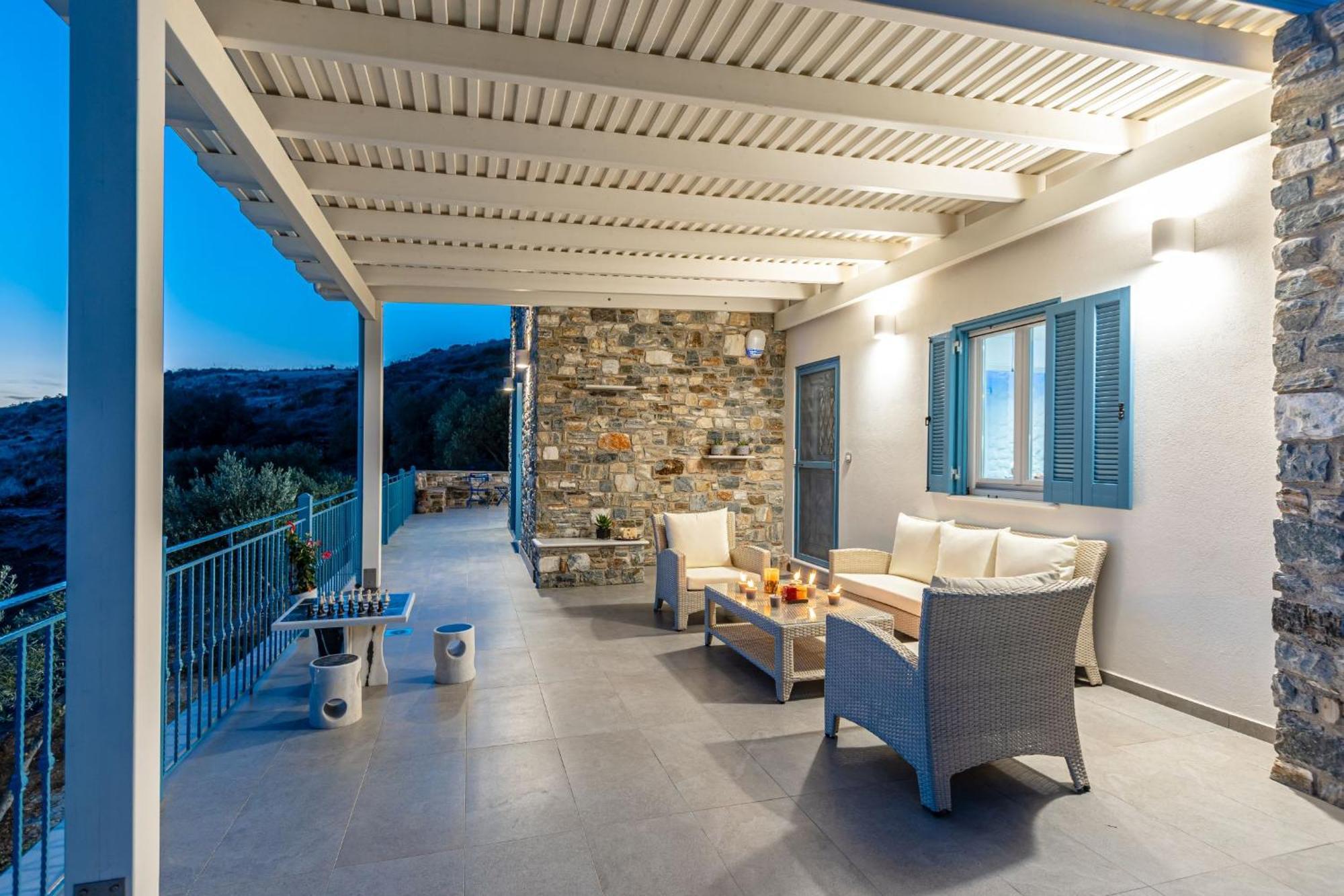 Pantiki Luxury Suite Naxos Melanes ภายนอก รูปภาพ