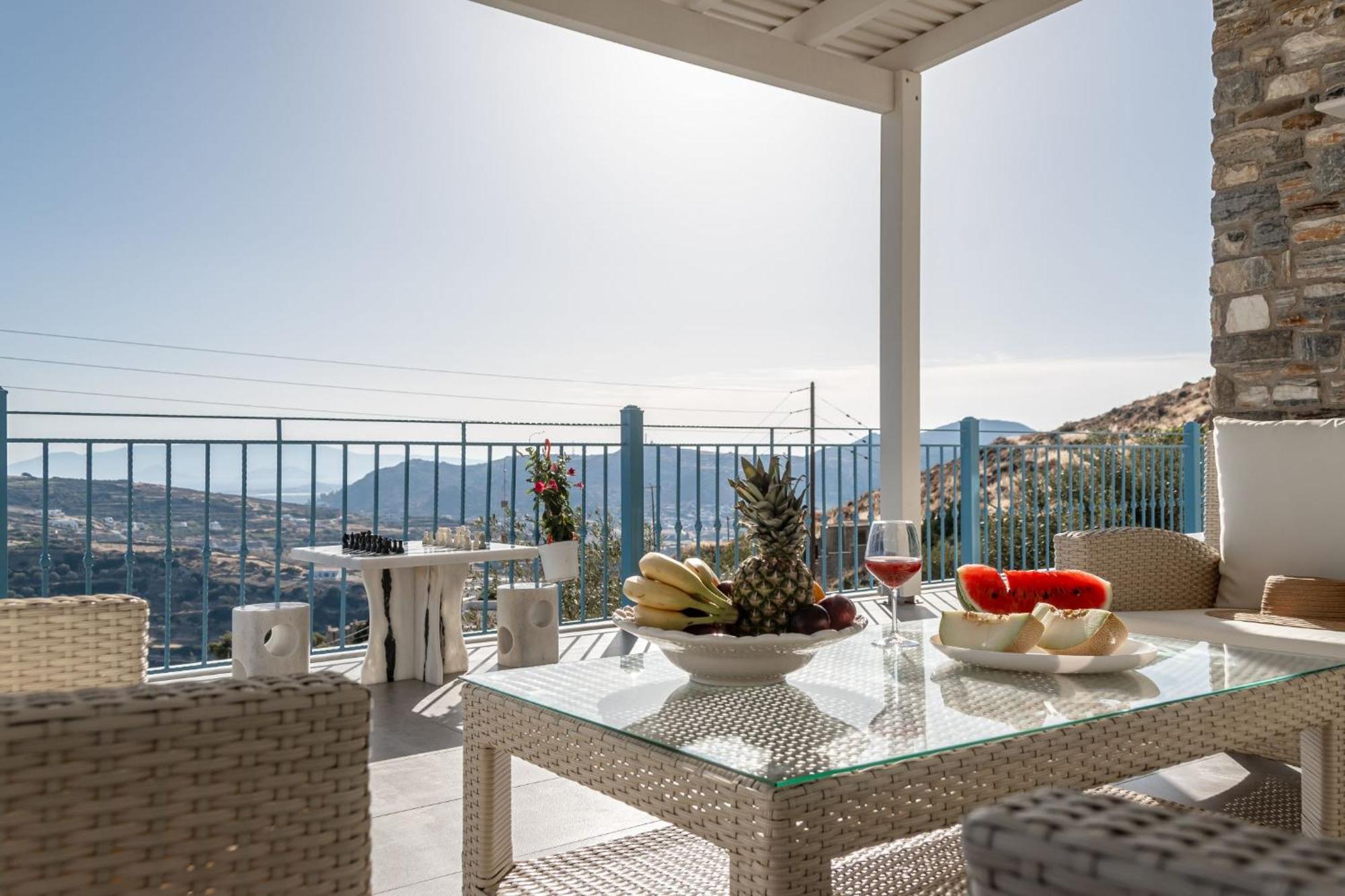 Pantiki Luxury Suite Naxos Melanes ภายนอก รูปภาพ
