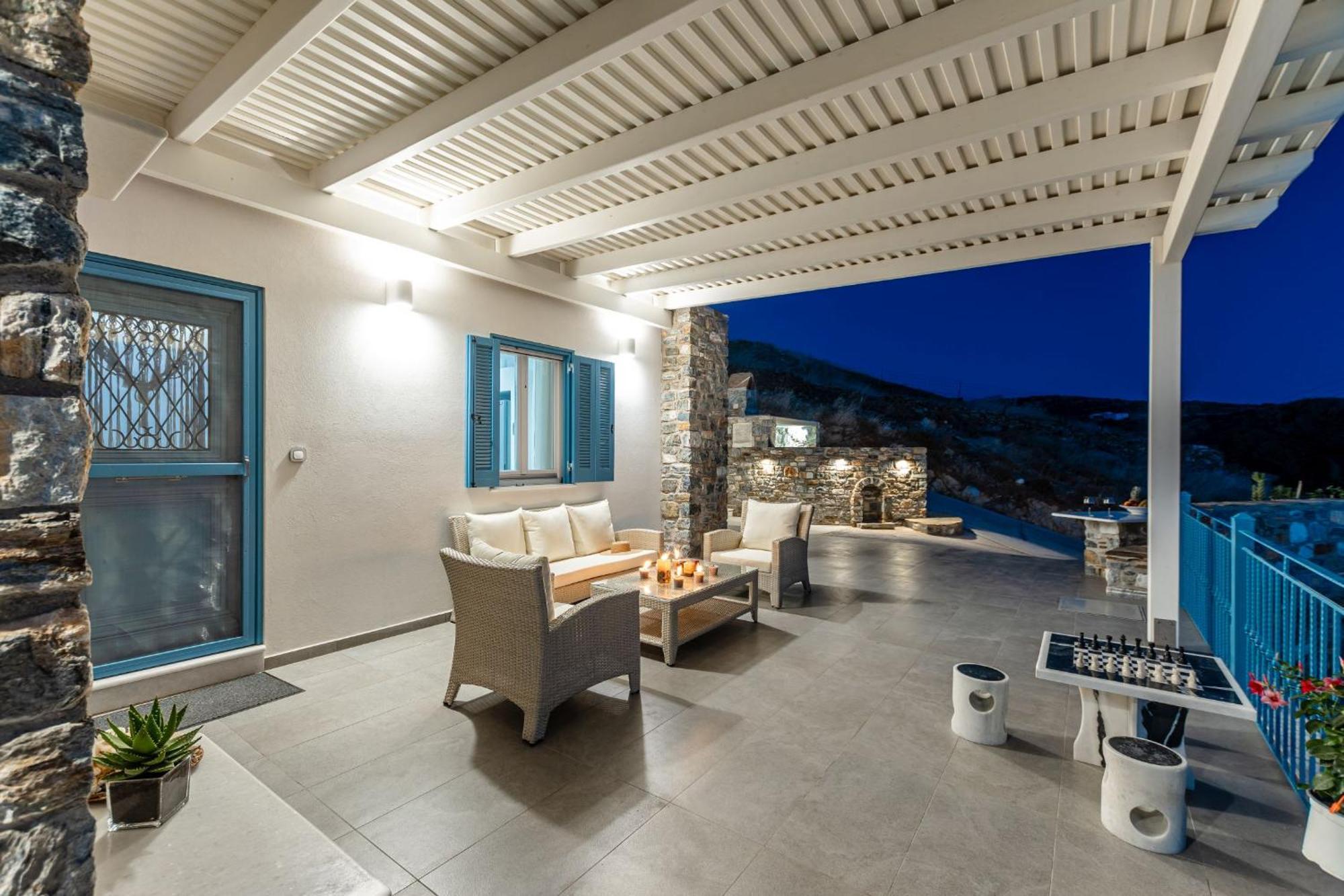 Pantiki Luxury Suite Naxos Melanes ภายนอก รูปภาพ