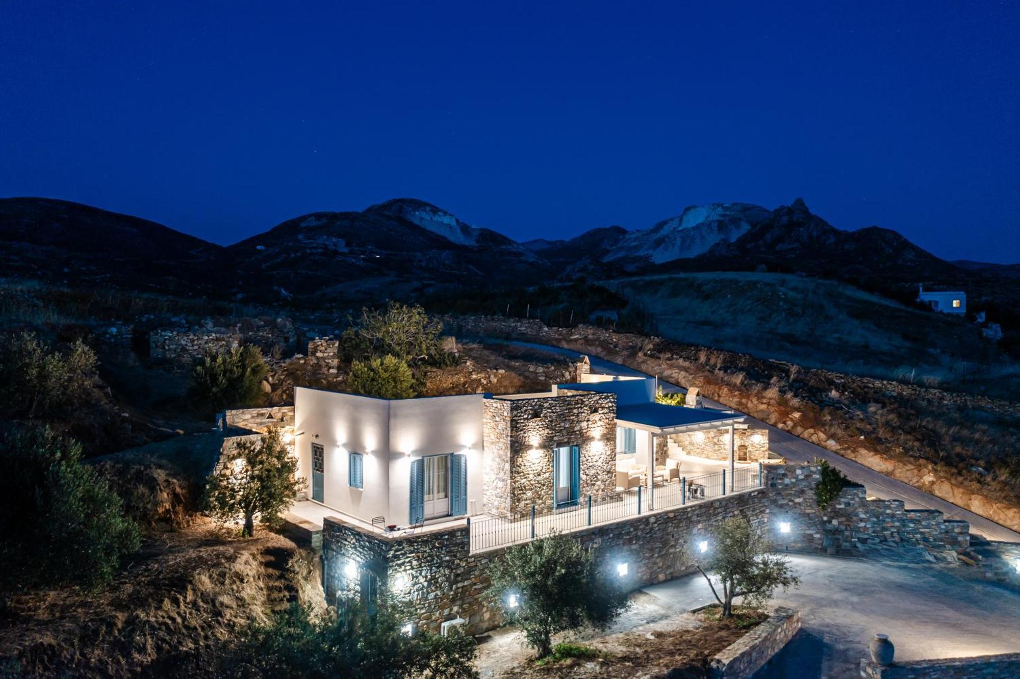 Pantiki Luxury Suite Naxos Melanes ห้อง รูปภาพ
